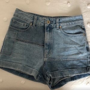 Bullhead PacSun Patched Denim Jean Short